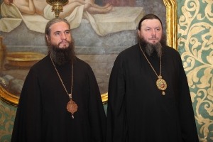 Владыки аспиранты посетили Свято-Троицкую Сергиеву Лавру