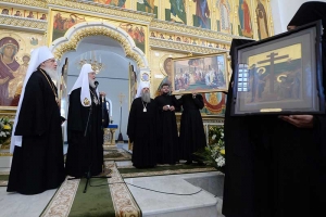 Святейший Патриарх Кирилл посетил Абалакский Знаменский монастырь