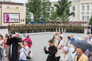 Крестный ход на день 1000-летия преставления кн. Владимира собрал более пяти тысяч человек